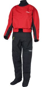 2023 Yak Horizon Kayak Drysuit + Con Zip 6580 - Red