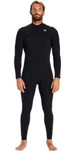 2023 Billabong Mens Furnace Comp 3/2mm Chest Zip Wetsuit ABYW100198 - Black