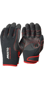 2021 Musto Performance Winter Long Finger Gloves BLACK AS0594