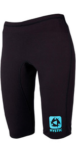 2021 Mystic Womens Bipoly Thermo Shorts BLACK 140090