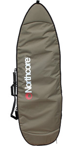 2021 Northcore Aircooled Board Jacket Shortboard Bag 6'8 NOCO27 - Olive Green