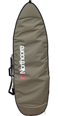 2023 Northcore Aircooled Shortboard Surfboard Bag 7'0 NOCO29 - Olive Green