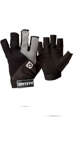2022 Mystic Rash Neo Short Finger Gloves Black 130455