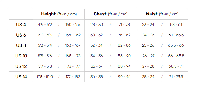 Ripcurl Womens Wetsuits 19 Mens Size Chart